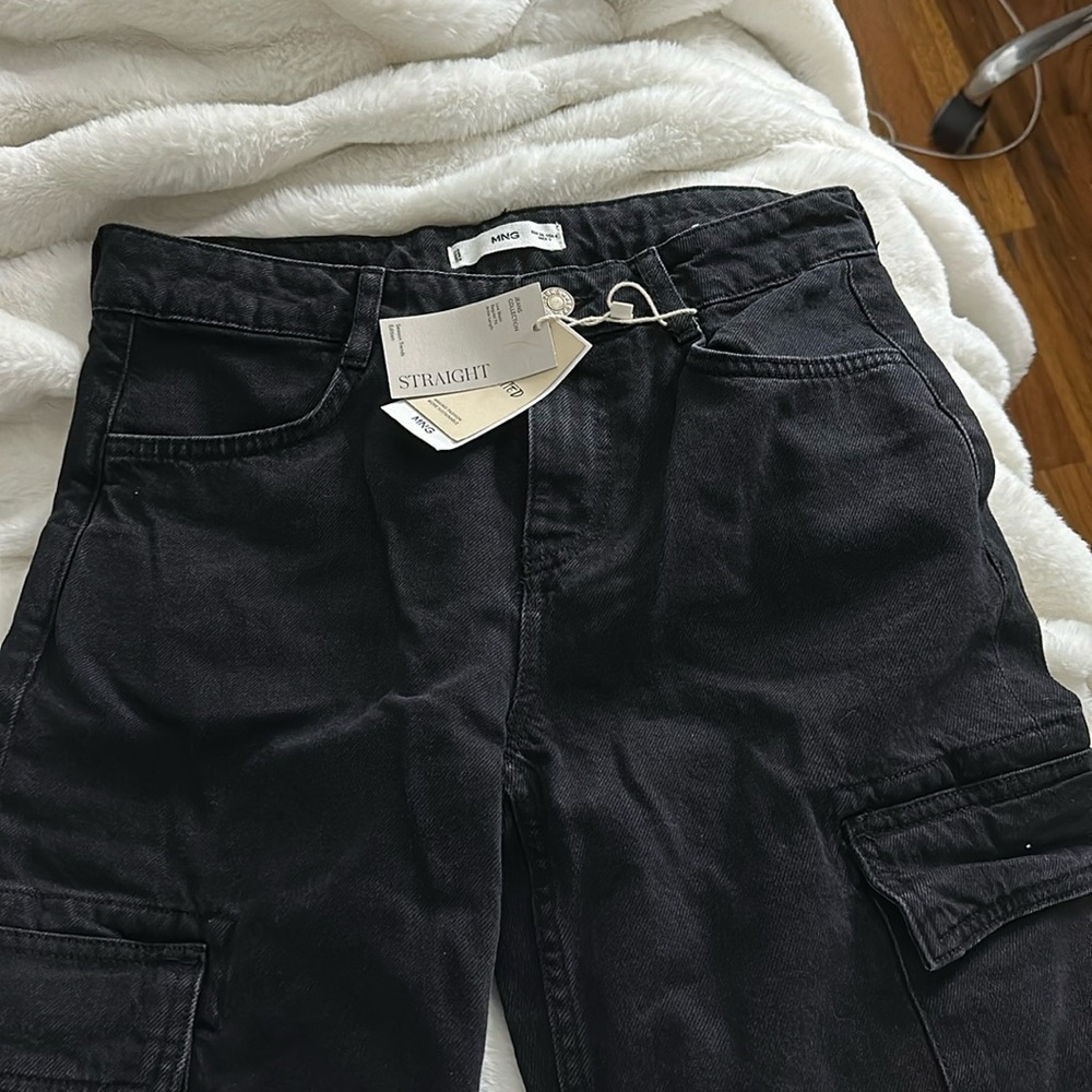 Cargo straight jeans. Brand new